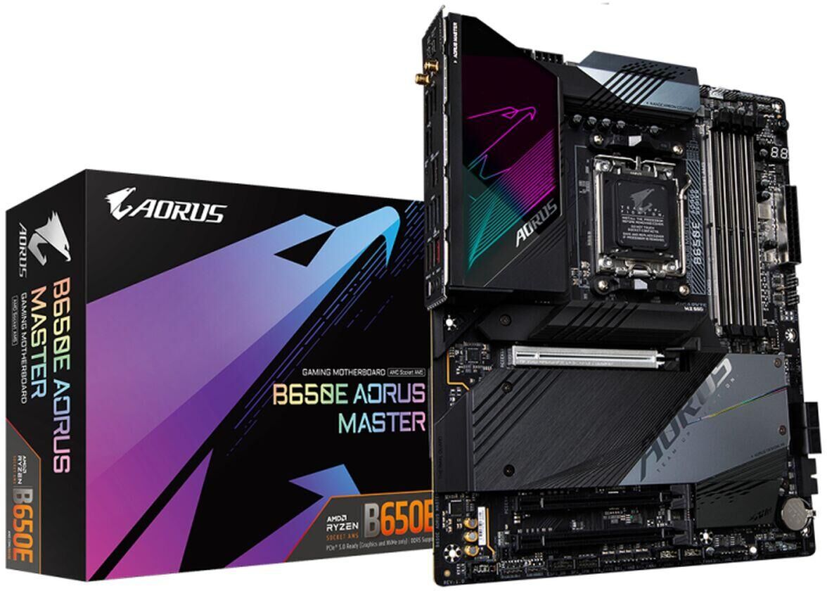 Electronique Gigabyte B650E AORUS MASTER Motherboard (rev. 1.0) AMD B650