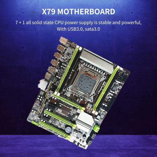 COOLMOON X79 Game Motherboard Reliable PCB Efficient