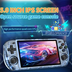 TOMTOP JMS Handheld Game Console Portable Emulator Handheld with 5.0'' High Clear Screen Open Source System