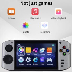 YAOSHENG XY-09 Handheld Retro Game Console 5.1 Inch HD Screen 8G Memory Support 10 Emulators PS1 Muti function Ebook Music Video Playback