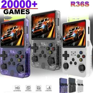GLOBUS R36S Handheld Game Console 3.5Inch IPS Screen 128GB 20000 Classic Retro Games Consoles Linux System Portable Pocket Video Game Player