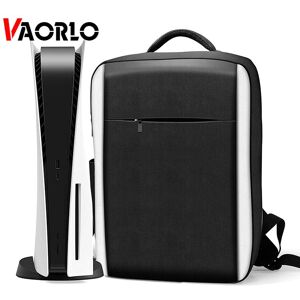 VAORLO Portable Travel Backpack For PS5 PlayStation5 Console Storage Bag Shockproof Waterproof Protection Shoulder Bag Host