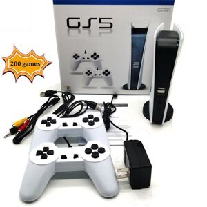 Global purchasing 1 Set Nostalgic Retro Game Console P5 Mini Tv Computer Game Station Gs5 Wired 200 Games