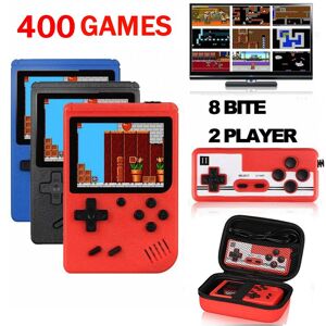 CLOUD Game 8-Bit Video Game Console 3.0 Inch LCD Retro Portable Mini Game Player Built-in 400 games AV Handheld Game Console For Kids Gift