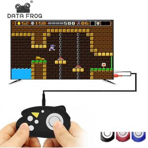 DATA FROG Retro Mini Video Game Console 8 Bit Game Player Build In 89 Classic Games Family TV Video Consoles