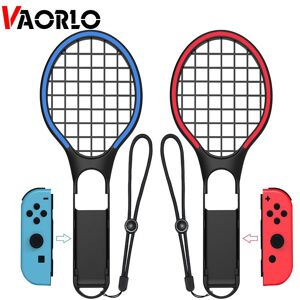 VAORLO Tennis Racket For Nintendo Switch For Mario Tennis Aces Joy-Con Handle Holder Controller Grips Tennis ACES Game Accessories