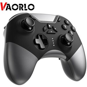 VAORLO Wireless Switch Pro Controller For Switch,Phone,Tablet,PC,TV,Switch Joystick Support Bluetooth/Wired/2.4G connection LED Display