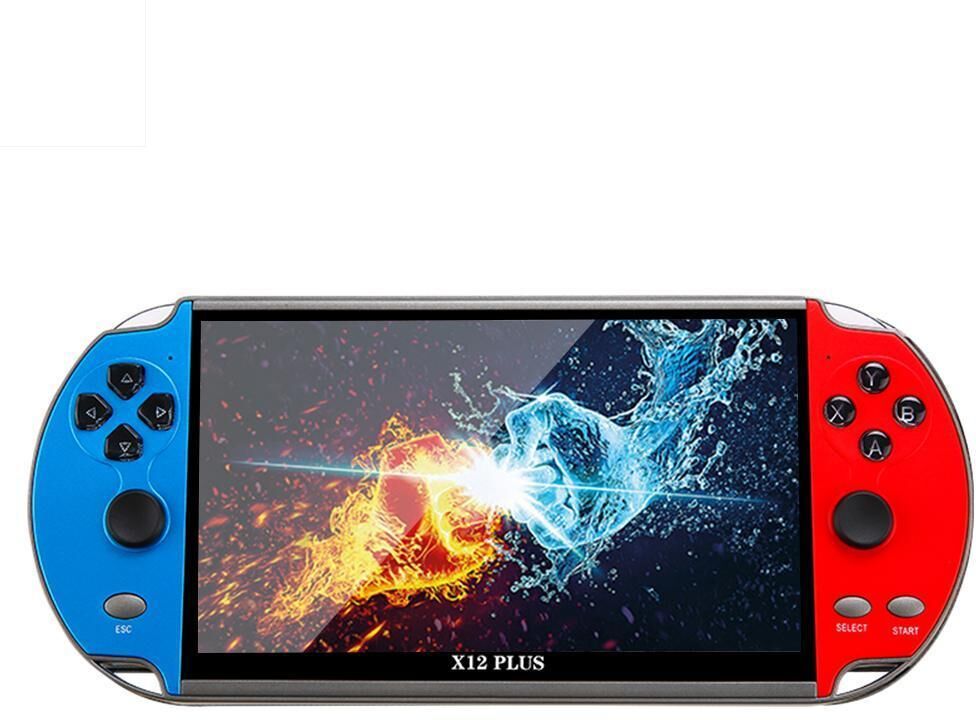 Global purchasing 7.1 Inch X12 Plus Handheld Game Console IPS Screen Portable Video Game Player 16G+32GB 10000+ Classic Games 4K HD Game Console