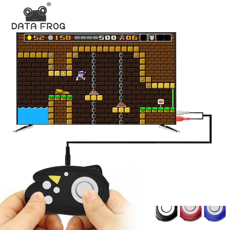 DATA FROG Retro Mini Video Game Console 8 Bit Game Player Build In 89 Classic Games Family TV Video Consoles