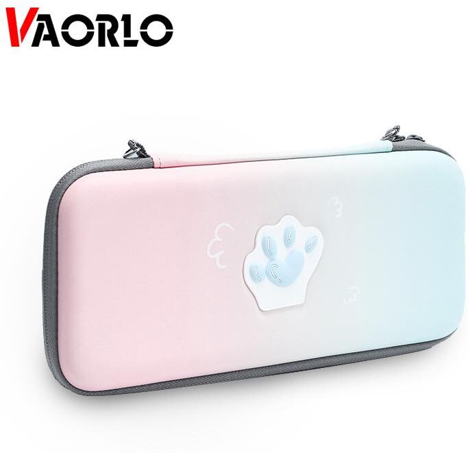 VAORLO For Nintendo Switch / Switch OLED Carrying Case Bag For Animal Crossing Storage Bag For Nintend Switch NS Console Accessories