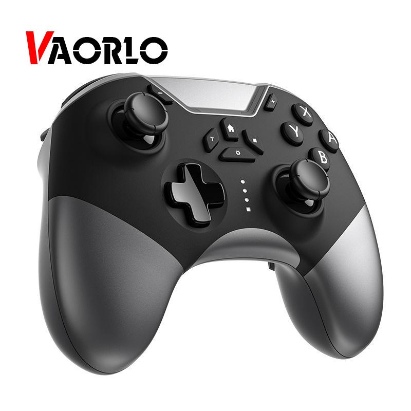 VAORLO Wireless Switch Pro Controller For Switch,Phone,Tablet,PC,TV,Switch Joystick Support Bluetooth/Wired/2.4G connection LED Display