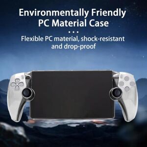 yixiubaoo Portable Handheld Game Console Clear Protective Shell Case Streaming Handheld PC Protective Case for Sony PS5 Portal