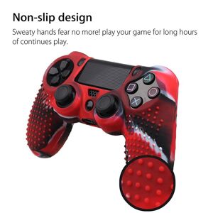 Asahi new Camouflage Silicone Rubber Case For Playstation 4 Ps4 Controller