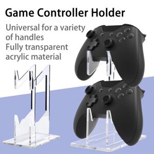 yixiubaoo Game Controller Bracket for Xbox for Switch for PS5 for PS4 Transparent Game Handle Display Base Holder Game Console Phone Organizer