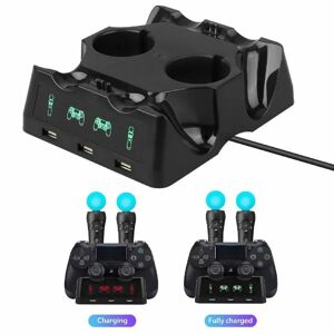 HZ-C Control Charger Base for Sony PS4 VR Move Motion Controller Playstation Play Station PS 4 Charging Dock Docking