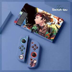 Send Cool Anime Cartoon TPU Soft Protection Shell Case For Nintendo Switch ame Console Back Cover Shell For Nintend Switch Accessories