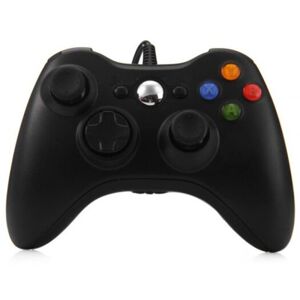HOD Health&Home Wired Joypad Controller For Xbox 360 Black