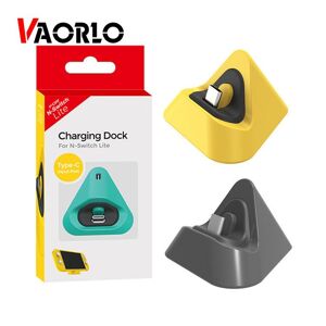 VAORLO Universal Switch Lite Dock Switch Charging Dock for Nintendo Switch Lite Type C Charger Base Stand