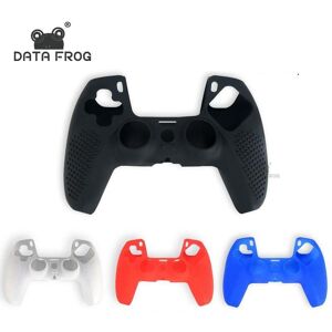 Data Frog Soft Silicone Protective Cover For Playstation 5 Controller Joystick Protection Case For PS5 Gamepad With Luminous Cap