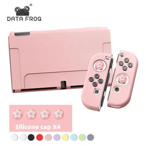 DATA FROG TPU Case Compatible Nintendo Switch OLED Soft Silicone Protective Shell Case For Switch OLED Console Accessories