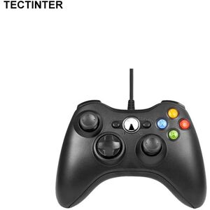 TECTINTER For Xbox 360 USB Wired Gamepad Support Win7/8/10 System PC Controller