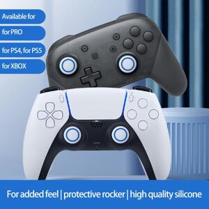 Smart Phone 4Pcs Joystick Cover Comfortable Grip Spot Design Tight Fit Enhancing Friction Silicone Game Console Joystick Protective Case Cover for PS5