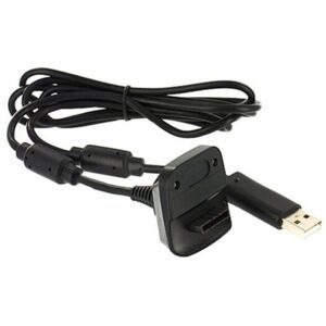 HOD Health&Home Usb Charger Play Charging Cable Cord For Xbox 360 Wireless Controller Black