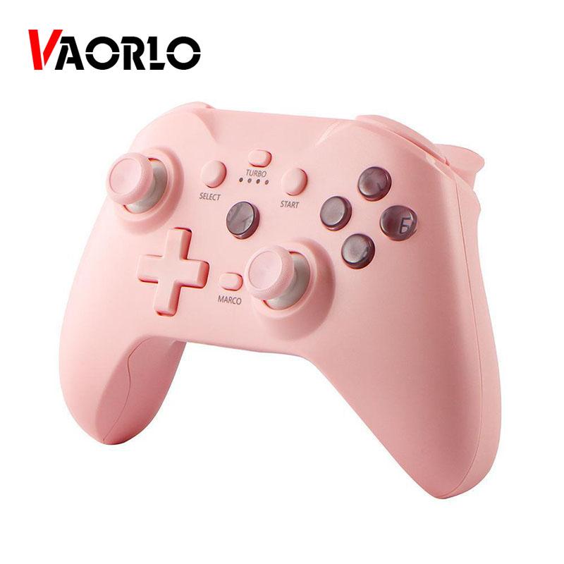 VAORLO For Nintendo Switch Pro with 2.4G For Windows/IOS/Android Multi-platform Joystick Controller Support Wireless, 6-Axis Gyroscope