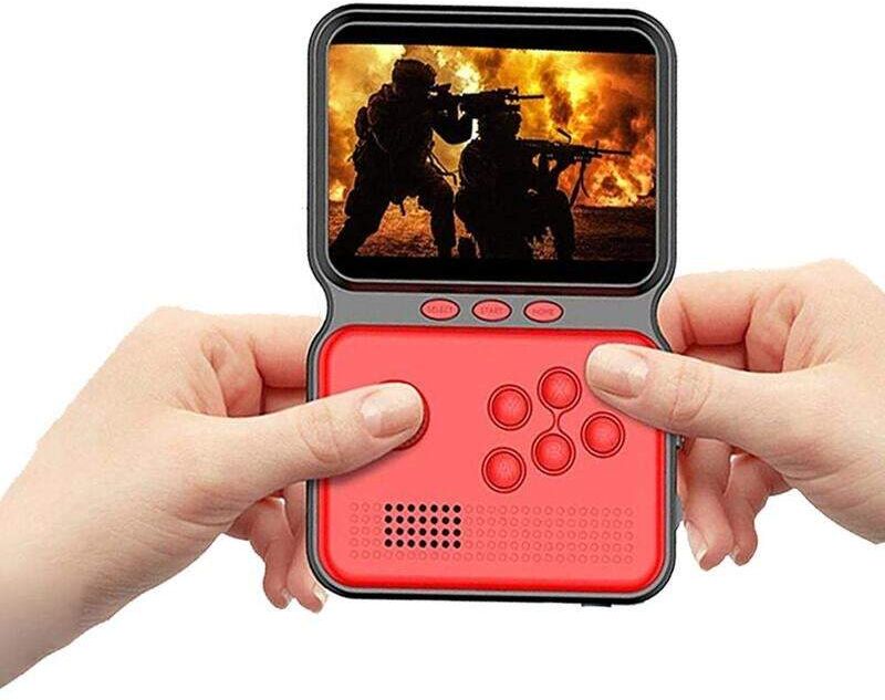 HOD Health&Home 900 Games 3 Inch Mini Rechargeable Handheld M3 Retro Controller