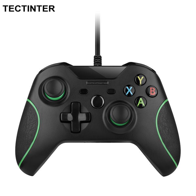 TECTINTER USB Wired Controller Controle For Microsoft Xbox One Gamepad For Xbox One Slim PC Windows Joysitck