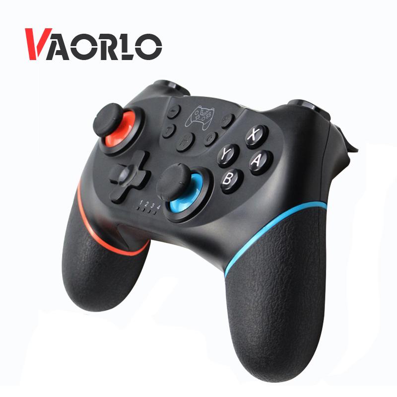 VAORLO Wireless Support Bluetooth Gamepad For Nintendo Switch Pro NS Game Joystick Controller For Switch Console With 6-Axis