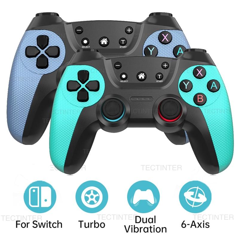 TECTINTER Wireless Gamepad For Switch Pro Controller Bluetooth-compatible For switch oled /switch Lite For mandos nintendo switch Console