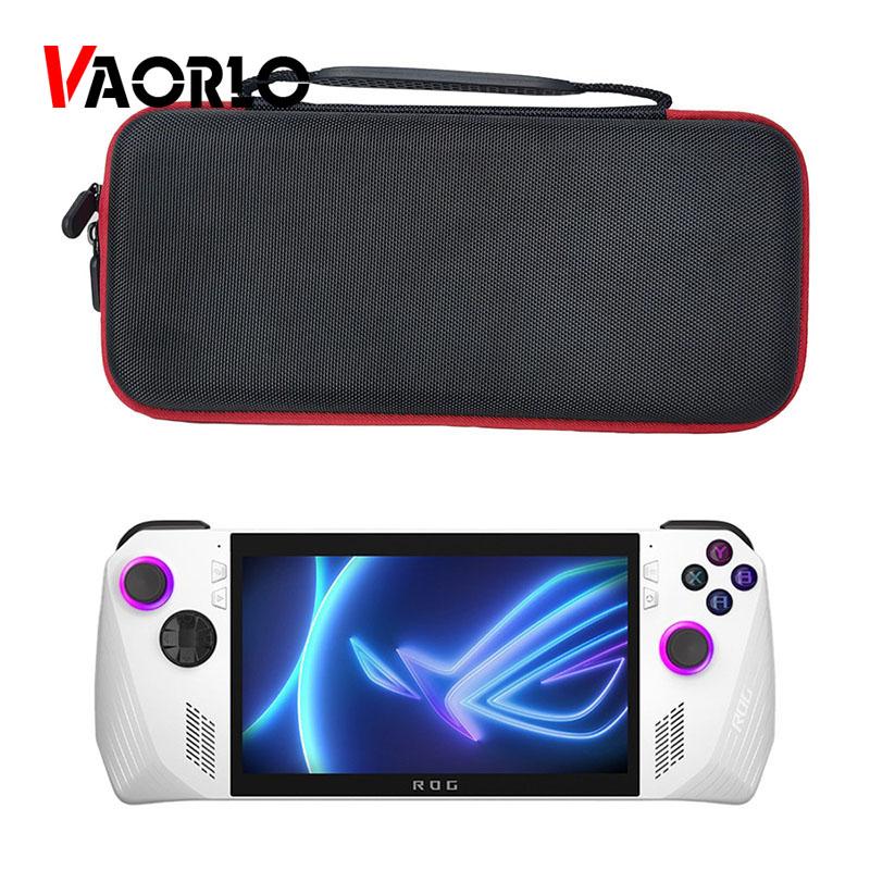 VAORLO Portable Carrying Case Bag Shockproof Protective Travel Case Storage Bag For Asus ROG Ally Game Console Organizer Case Accessory
