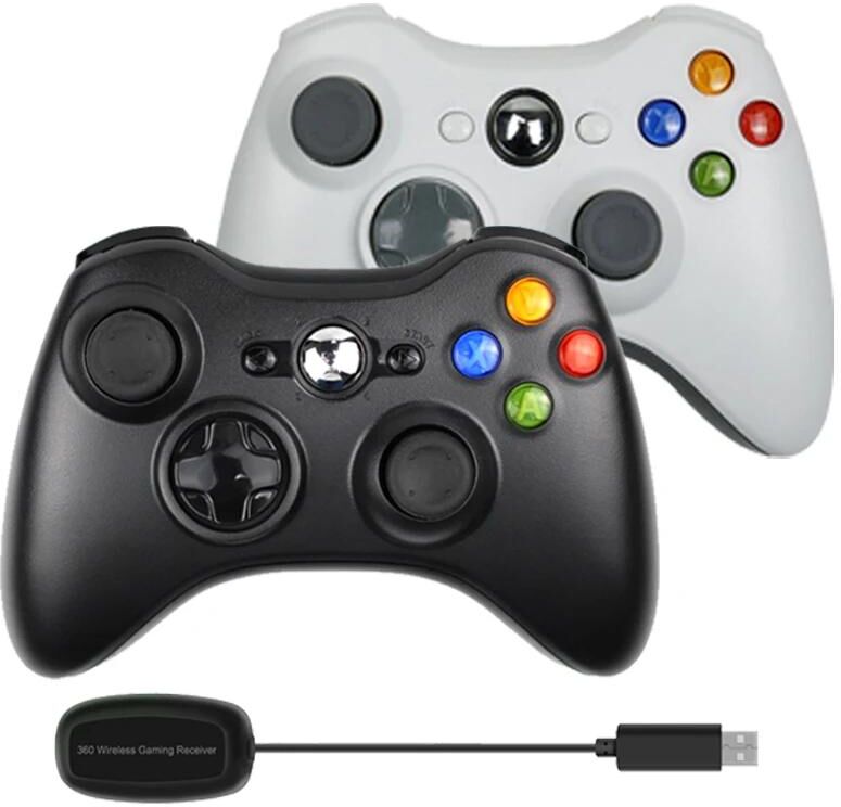 TECTINTER 2.4G Wireless Gamepad For Xbox 360 Console Controller Receiver Controle