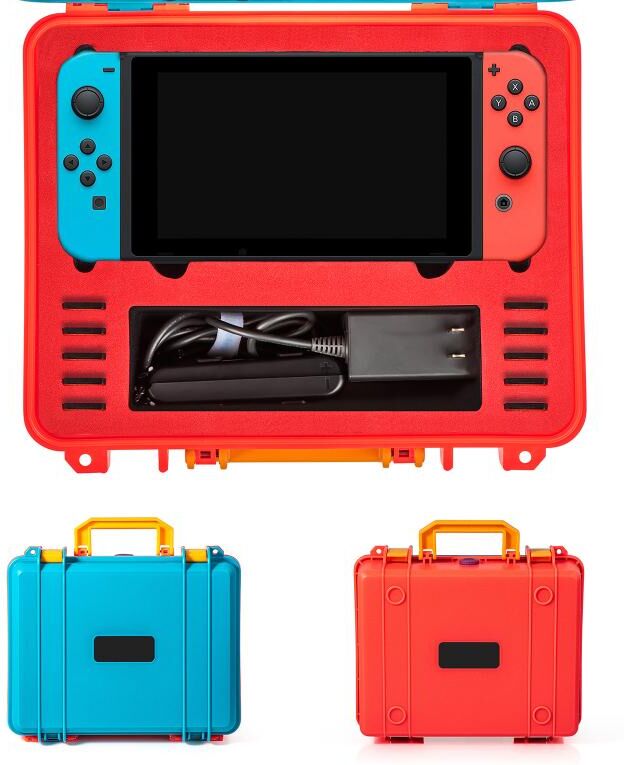 C super couple Carrying Storage Case Compatible For Switch/Lite/OLED Game Console Portable Sealed Explosion-proof