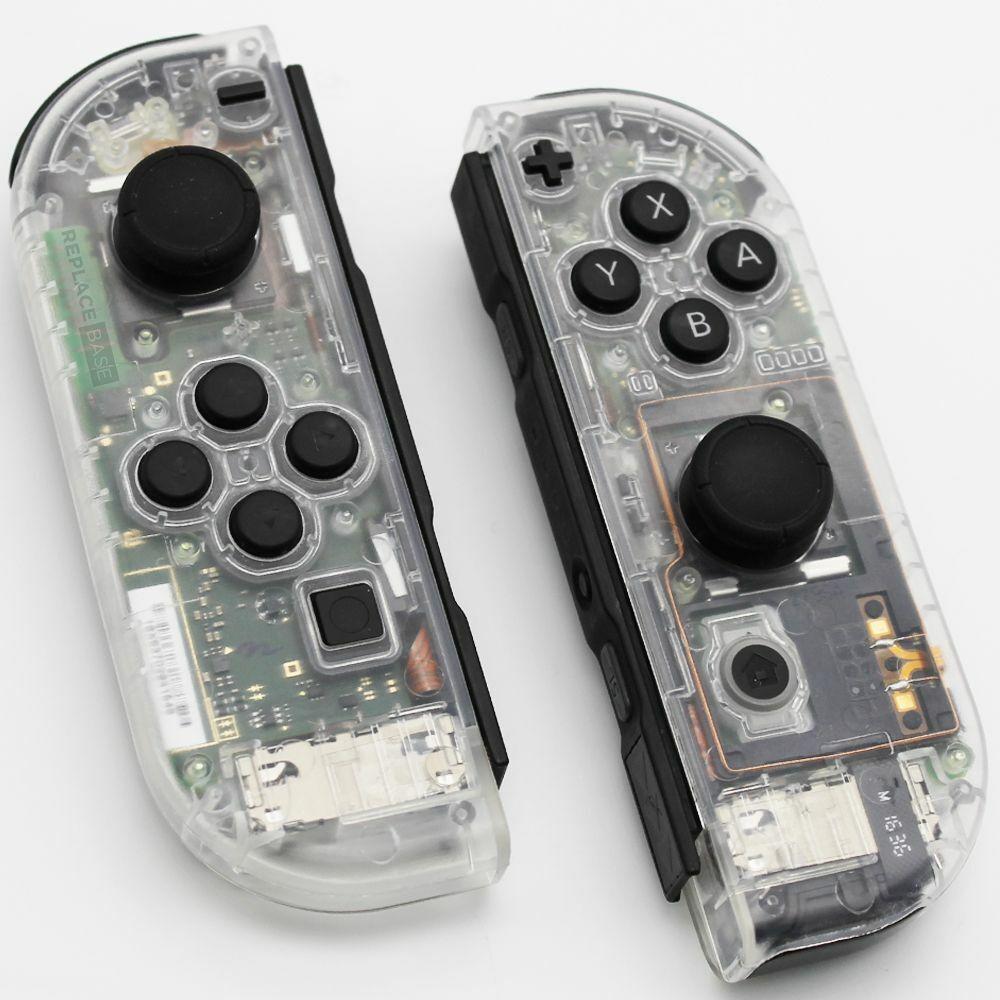 CLOUD Game Left Right Housing For Nintendo Switch Joy-con Shell Set Clear Transparent