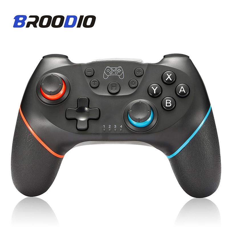 CHENGLUO TRADE BROODIO Compatible Nintendo Switch Controller Wireless Bluetooth Gamepads For Nintendo Switch Pro OLED Console Control Joystick