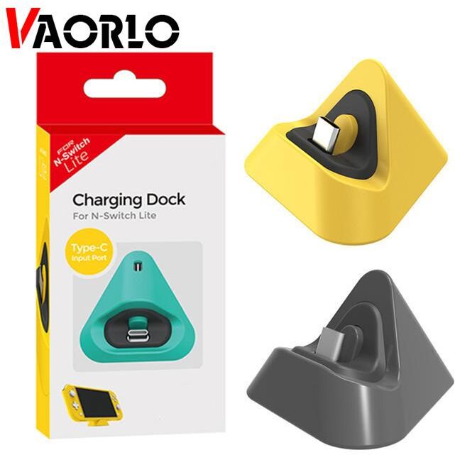 VAORLO Universal Switch Lite Dock Switch Charging Dock for Nintendo Switch Lite Type C Charger Base Stand