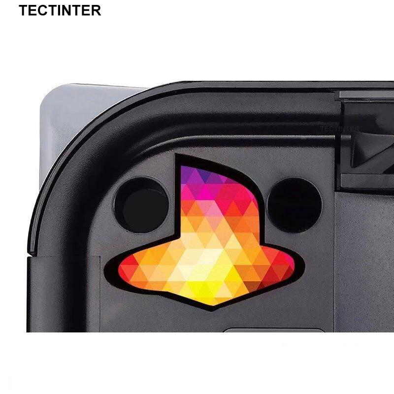 TECTINTER For PS5 Console Glossy Logo Underlay For PS5 Console Custom Vinyl Decal Skin Sticker For PS5 Disk Digital Version Accessories