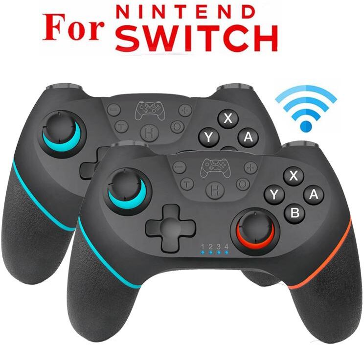 POTAN MUSIC 1/2 Pcs Wireless Pro Controller Gamepad Joypad Remote for Nintend Switch Console