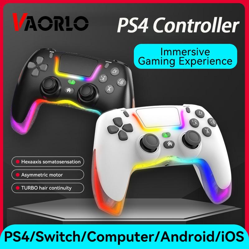 VAORLO Joystick PC Gamepad Mando Ps4 Controle Ps4 Controller Manette Ps4 Control Ps4 Juegos for Multi-Platform Switch/PC/Android/IOS