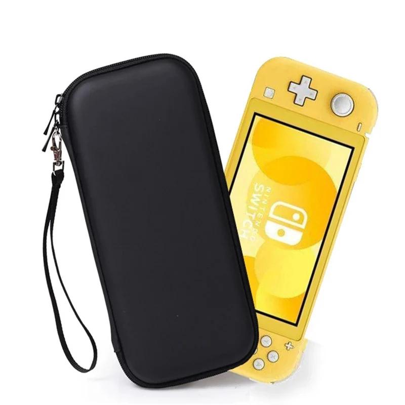 Antony 3C Portable NS Mini Hard EVA Carrying Case Shockproof PU Cover Storage Bag Compatible Nintnedo Switch Lite Game Console Accessories