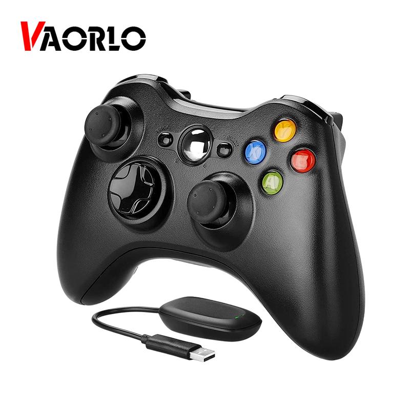VAORLO 2.4G Wireless Gamepad For Xbox 360 Console Controller Receiver Controle For Microsoft Xbox 360 Game Joystick For PC win7/8/10