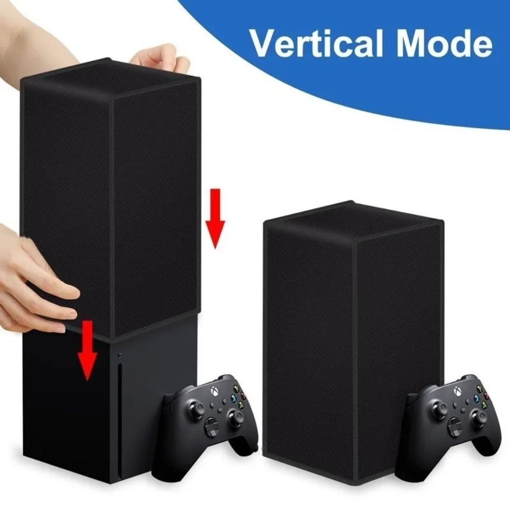 PYduole Waterproof Vertical Protective Case Game Console Accessories for Xbox Series X For Xbox Series X
