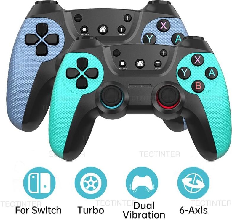 TECTINTER Wireless Gamepad For Switch Pro Controller Bluetooth-compatible For switch oled /switch Lite For mandos nintendo switch Console