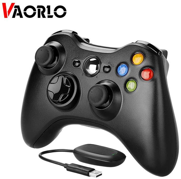 VAORLO 2.4G Wireless Gamepad For Xbox 360 Console Controller Receiver Controle For Microsoft Xbox 360 Game Joystick For PC win7/8/10