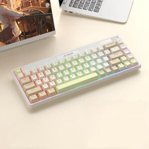 AJAZZ K690TPro DIY Hot-swappable RGB Backlit Three-mode wireless bt wired Mechanical keyboard