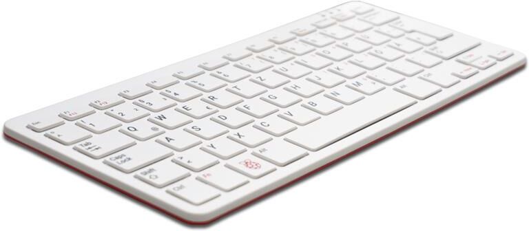 official Raspberry Pi USB keyboard QWERTZ white