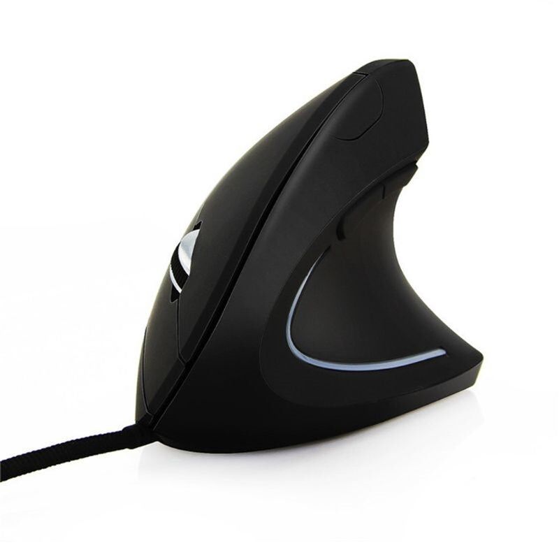 HOD Health&Home Wired Right Hand Vertical Mouse Ergonomic Gaming 800 1200 1600 Dpi Usb Optical Wrist Healthy Mice Mause For Pc Computer