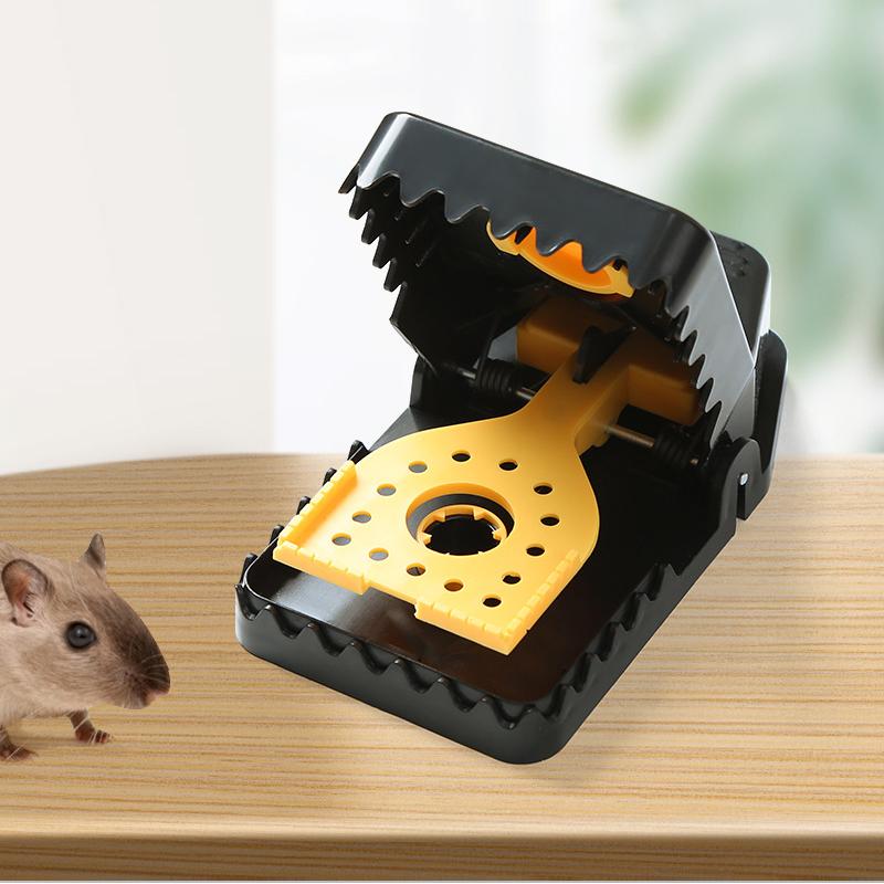 Yazy Mouse Traps for House Indoor Outdoor,Small Mice Traps for House Indoor,Reusable Mousetrap Quick Effective Mouse Catcher for Home